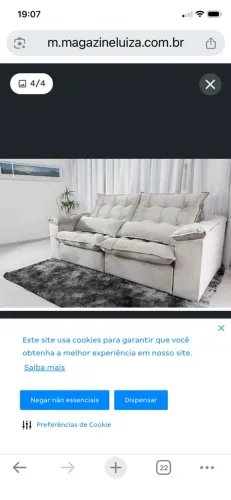 Sofá retrátil
