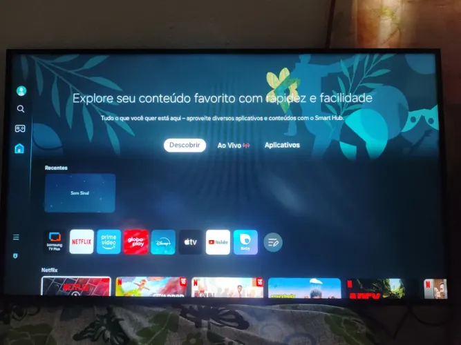 Smart Tv Samsung 43 QLED Nova
