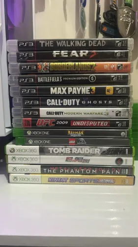 Lote de 16 jogos: Ps3, Xbox 360 e Xbox one