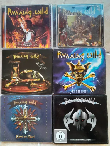 Lote CDs Running Wild - Importados e Nacionais - Excelente estado