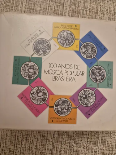 Coletânea Box - 100 anos da música popular brasileira - 04 CDs