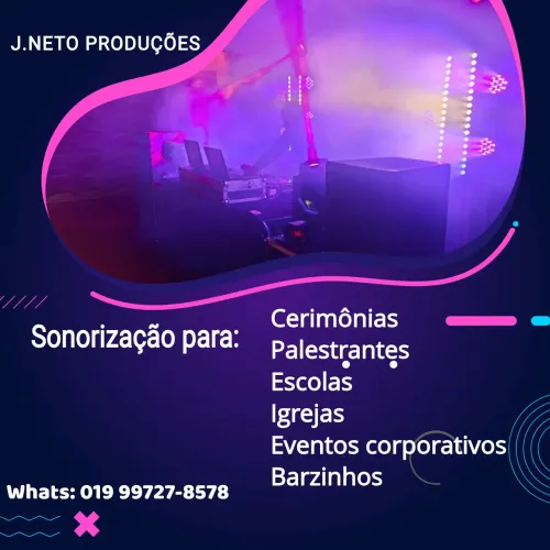 Sonorização para eventos