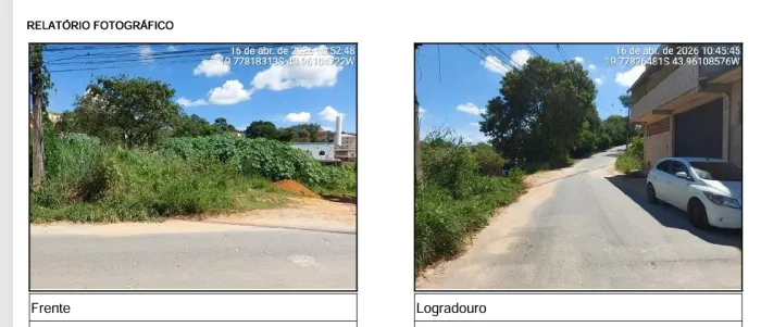 Terreno de leilão em NOVA PAMPULHA / VESPASIANO / MG | Leilão SFI - Edital Único