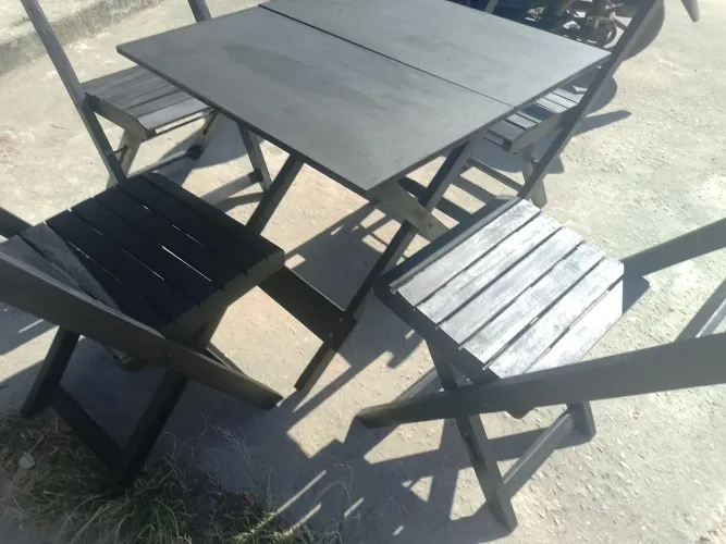 Mesas dobráveis para bar