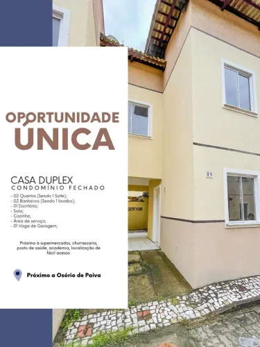 Alugo casa em condomínio no Siqueira 
