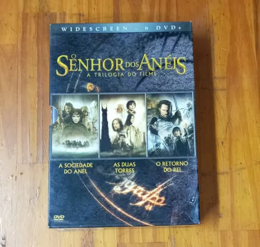 dvd senhor dos anéis trilogia