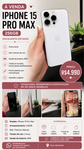 iPhone 15 pro max