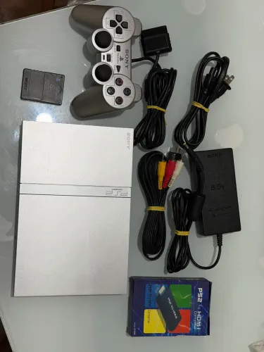 Ps2 slim prata - SCPH-77001 NTSC-U/C