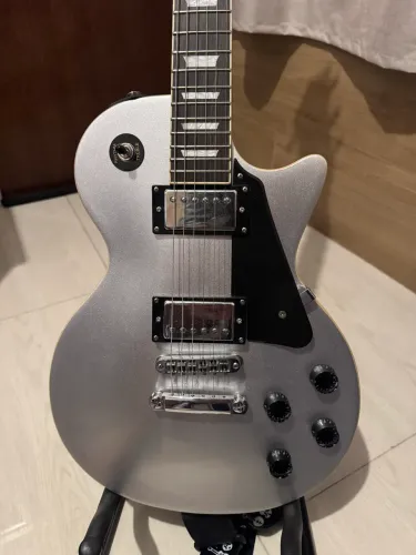 Guitarra Les Paul Strinberg LPS 230 Prata