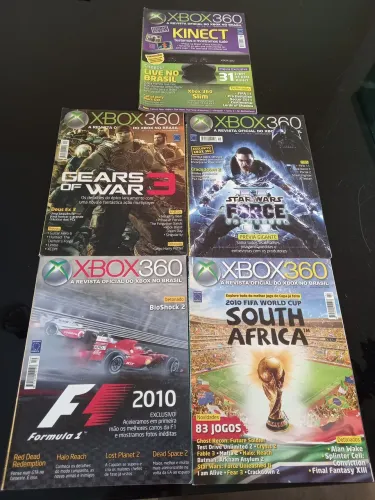 5 Revistas XBOX 360 40,42,44,45,48
