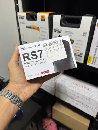Smailwolf RS7 MOUSE GAMER SEM FIO (NOVO)