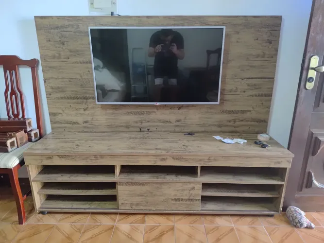 Rack e painel (conjunto).