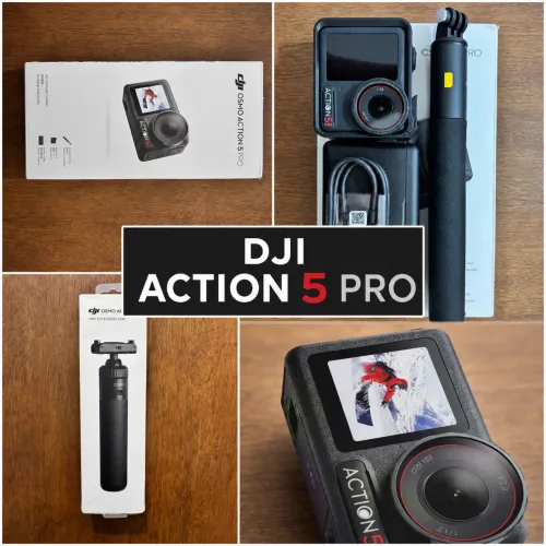 Câmera Dji Osmo Action 5 Pro - Adventure Combo