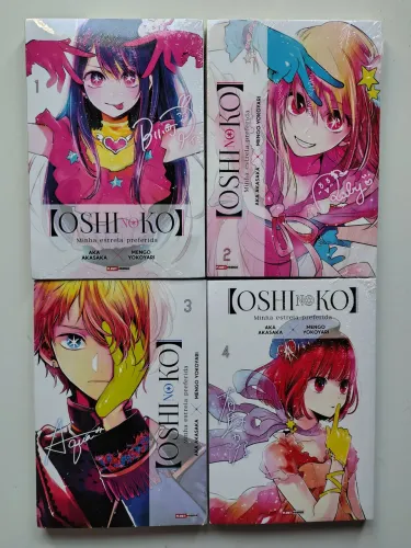 Oshi no Ko - Vol 1 ao 4 (Lacrado)
