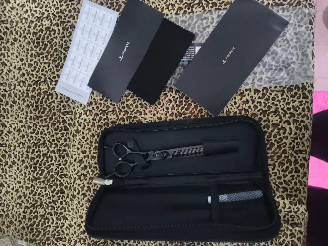 Tesoura semi dentada Premiun Propetz
