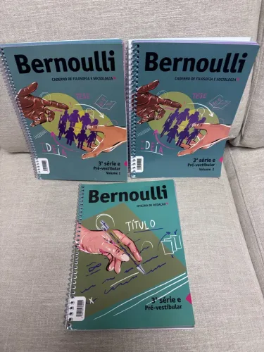 Bernoulli 3ª Série / Pré-Vestibular - 3 Volumes