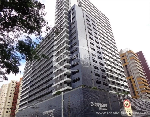 Apartamento com 1 quarto para alugar por R$ 3400.00, 50.78 m2 - CHAMPAGNAT - CURITIBA/PR