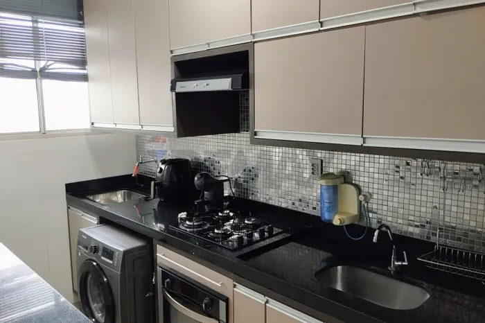 Alugo apartamento mobiliado - Condomínio Mirante Sul - Jardim Guaporé.