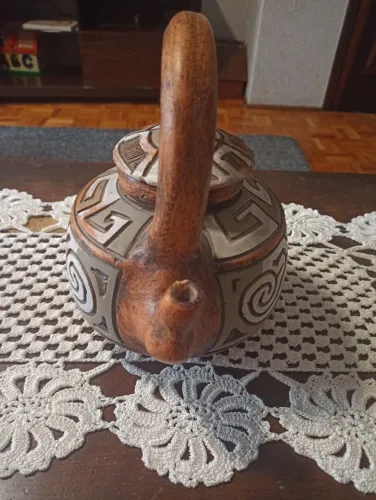 chaleira de argila