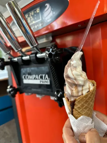 Máquina de Sorvete Expresso compacta Soft Mix compacta Print
