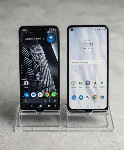 Motorola one + moto g8 64/4gb ram 