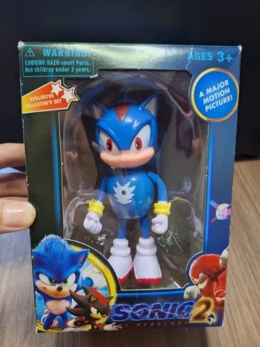Boneco do Sonic edição colecionador