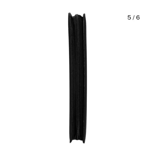 FICHÁRIO ZIP (480 CARTAS) 4X3 PRETO