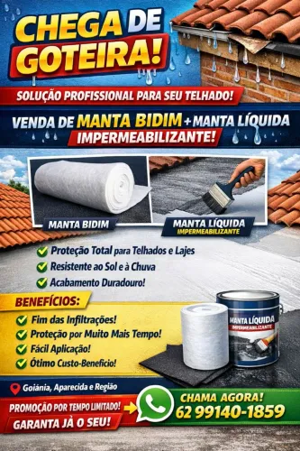 Impermeabilização de Telhados - Acabe com Goteiras e Infiltrações!