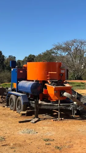 Venda e locação de Misturadora e bomba de concreto