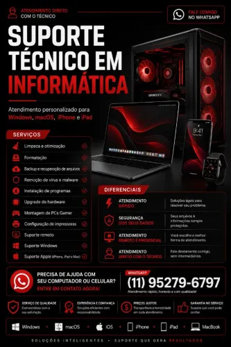 Suporte técnico 