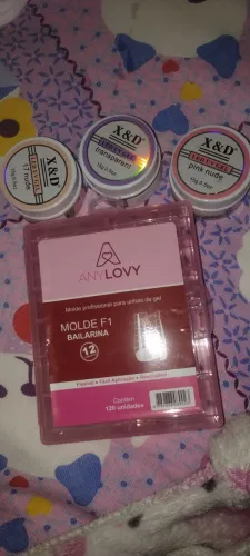 Gel para esmaltação e molde F1