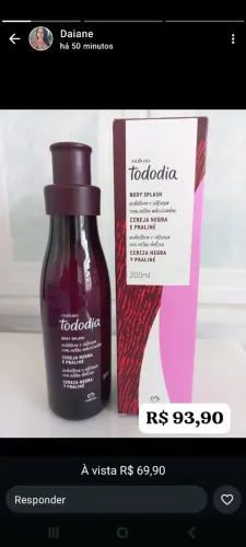 Produtos Natura pronto entrega