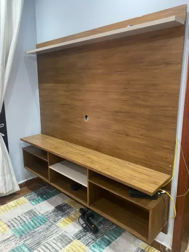 Painel com nicho para sala 