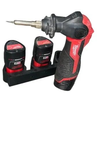 Milwaukee Ferro de Solda M12 - 3bat + suporte + Carregador 220V muito novo OPORTUNIDADE