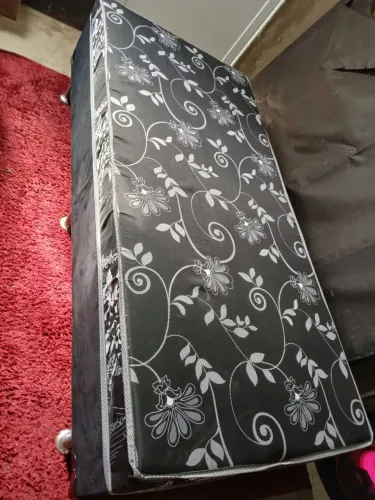 Cama box solteiro conjugada 