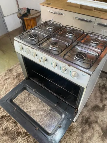 Fogão 6 Bocas usado ótimo ( entrega grátis) passo cartão 