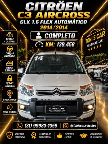 Citroen Aircross GLX 1.6 Flex 16V 5P Aut. 2014