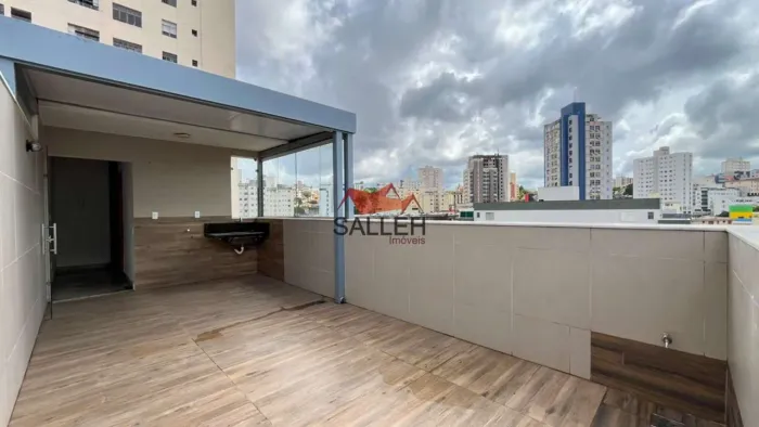Cobertura, 1 quarto, 2 vagas
