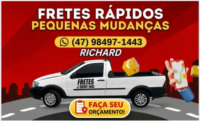 Fretes e pequenas mudanças 