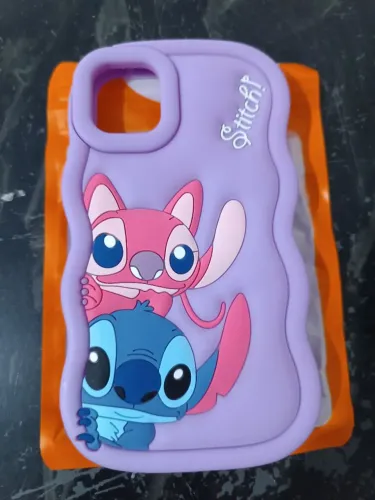 CAPA EMBORRACHADA IPHONE 11 STICH E ANGEL ICH