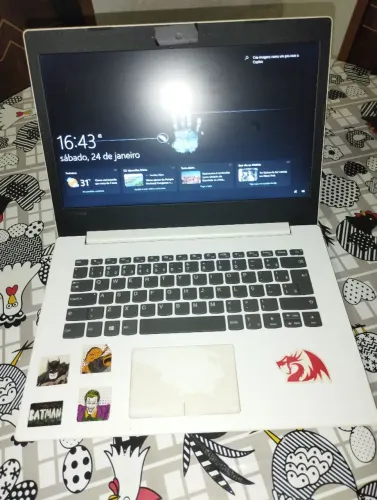 Notebook Lenovo Ideapad 320 - Intel core I3 6° Geração - 12GB de RAM - SSD 120 GB/HD 500GB