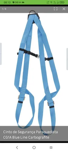 Vendo cinto de segurança tipo paraquedista (EPI) OBS: Não faço entrega!