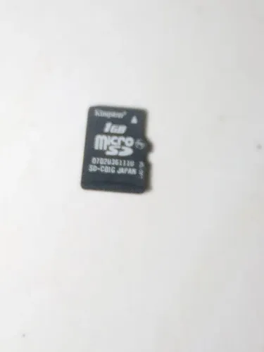 Memória micro SD de 1GB cartão de memória kingston