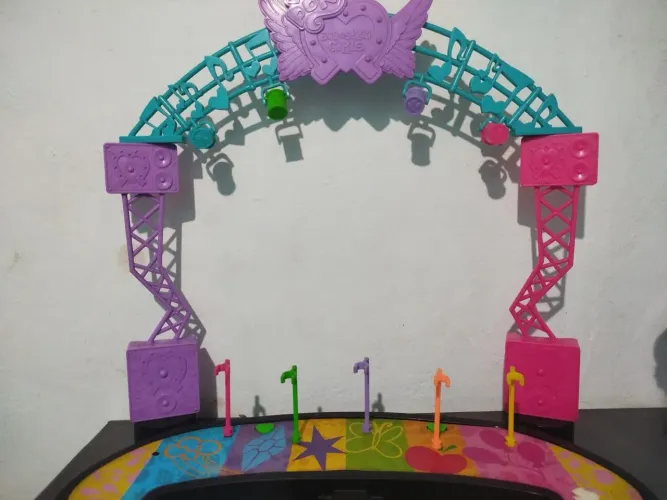My little pony Playset Equestria Girls Rainbow Rocks palco