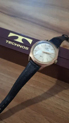 Relógio Technos Suíço Automático Anos 50