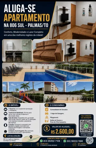 Apartamento Mobiliado