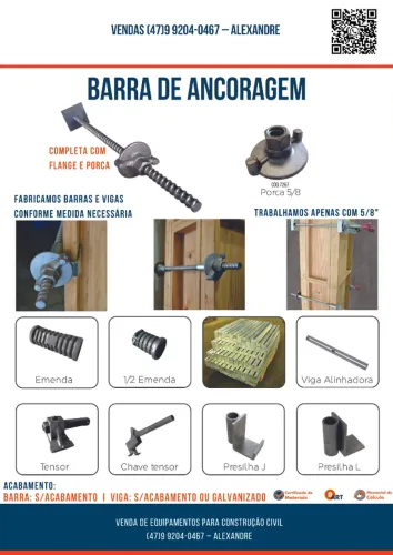 Barra de ancoragem