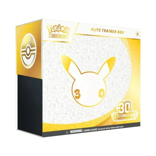 ETB COLEÇÃO 30 ANOS POKEMON BOX TREINADOR AVANÇADO CARTINHA POKEMON