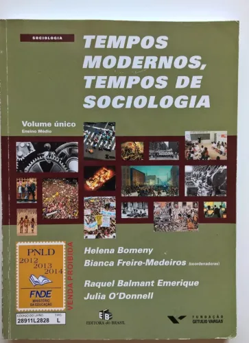 Livro Tempos Modernos, Tempos De Sociologia Volume Único