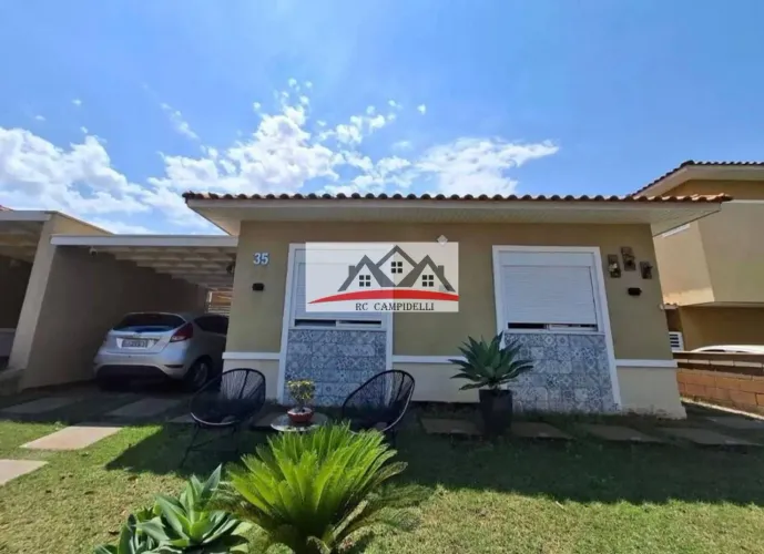 Casa Térrea Maravilhosa em Condomínio com Lazer Completo - Betel - Paulínia/SP